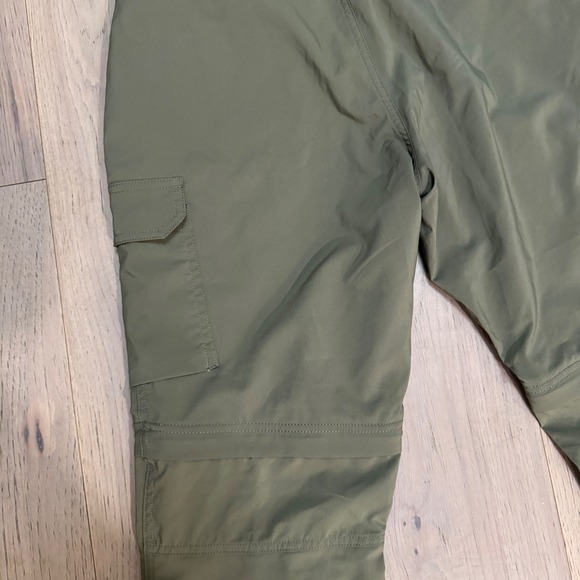 Columbia Women's Leslie Falls Trousers Omnishade Stone Green 8 - Picture 11 of 13